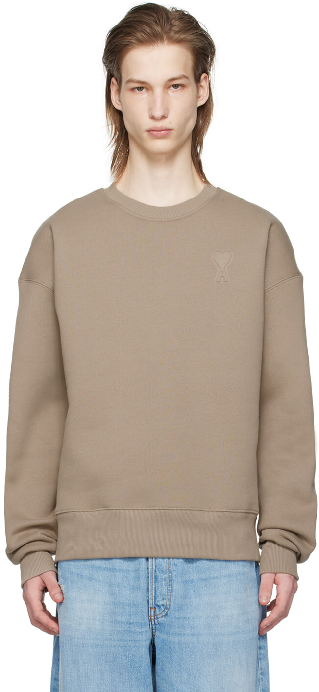 

Толстовка Taupe Ami de Cœur Ami Paris, цвет Light taupe