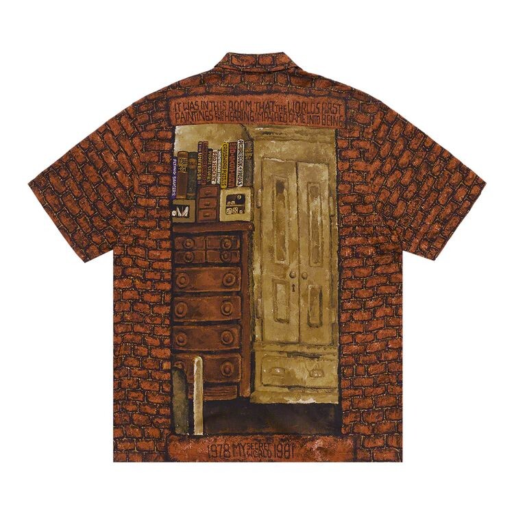 Рубашка Supreme Martin Wong Secret World Rayon Short-Sleeve Shirt Multicolor, разноцветный — фото 2
