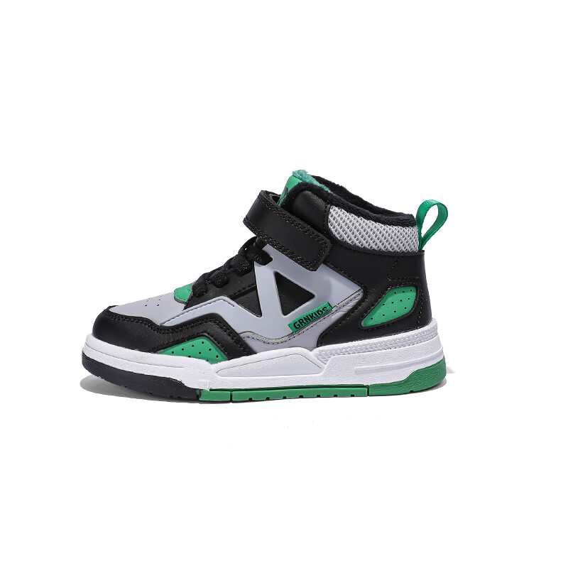 

Кроссовки K-bird Kids Skateboarding Shoes Kids, черный/зеленый