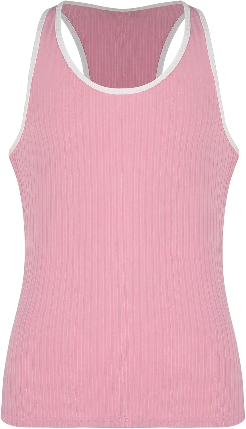 Мужской топ для тренировок, цветовой блок, Generic, Z11 Knit Pink — фото 3