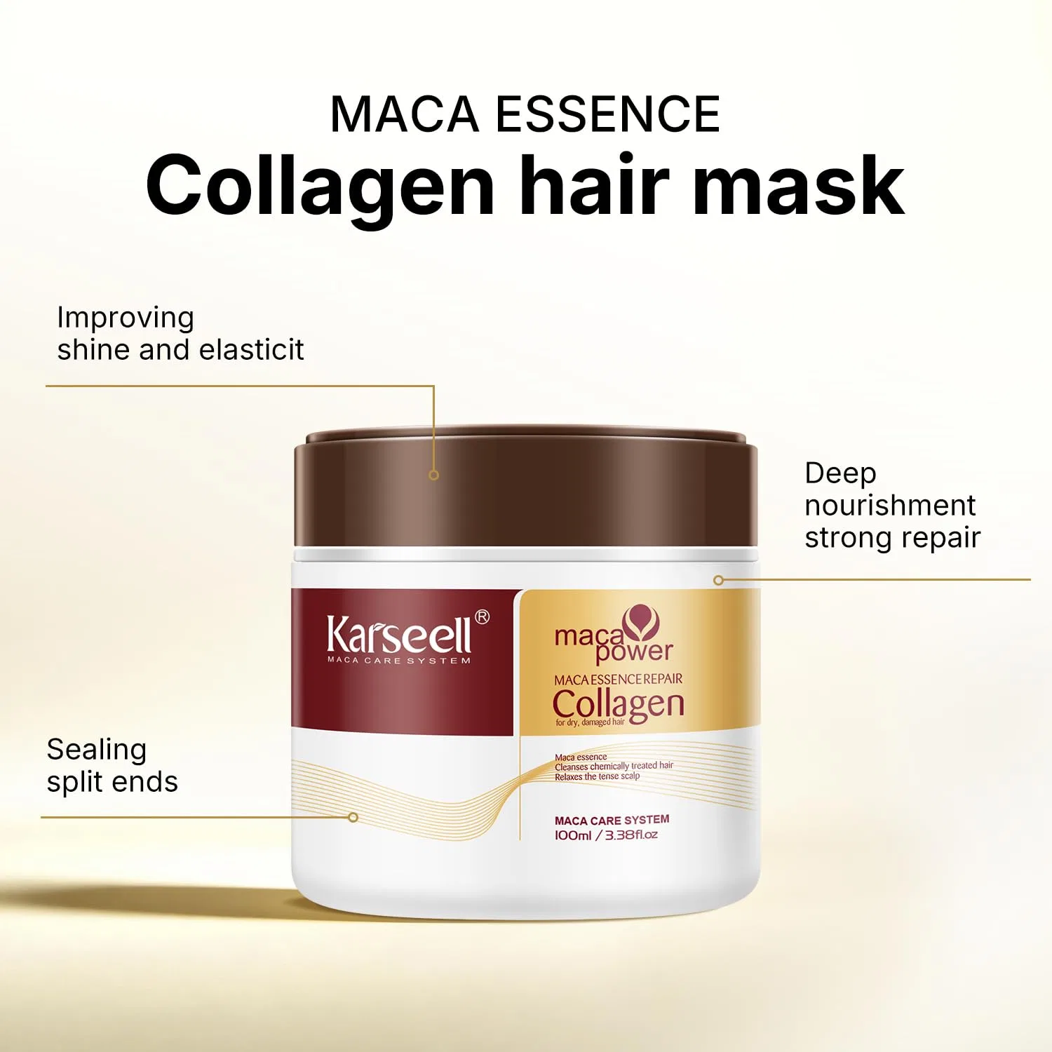 Набор для глубокого восстановления волос Karseell Collagen Karseell — фото 3