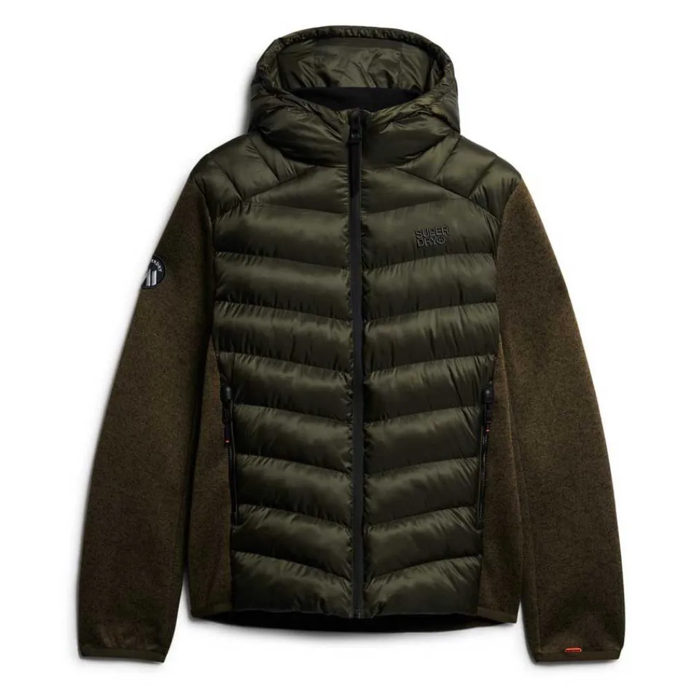 

Куртка Superdry Storm Hybrid, зеленый