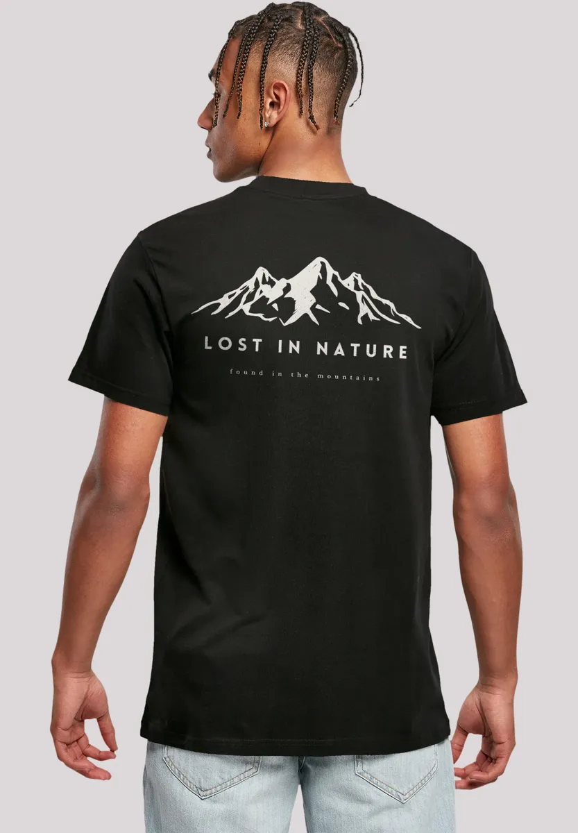 

F4NT4STIC Футболка "MOUNTAIN x F4NT4STIC", принт, черный