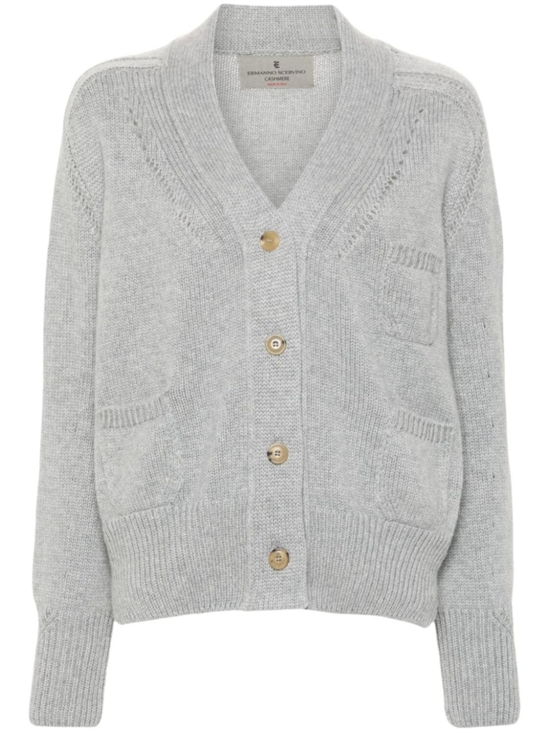 

Ermanno Scervino кашемировый кардиган, серый