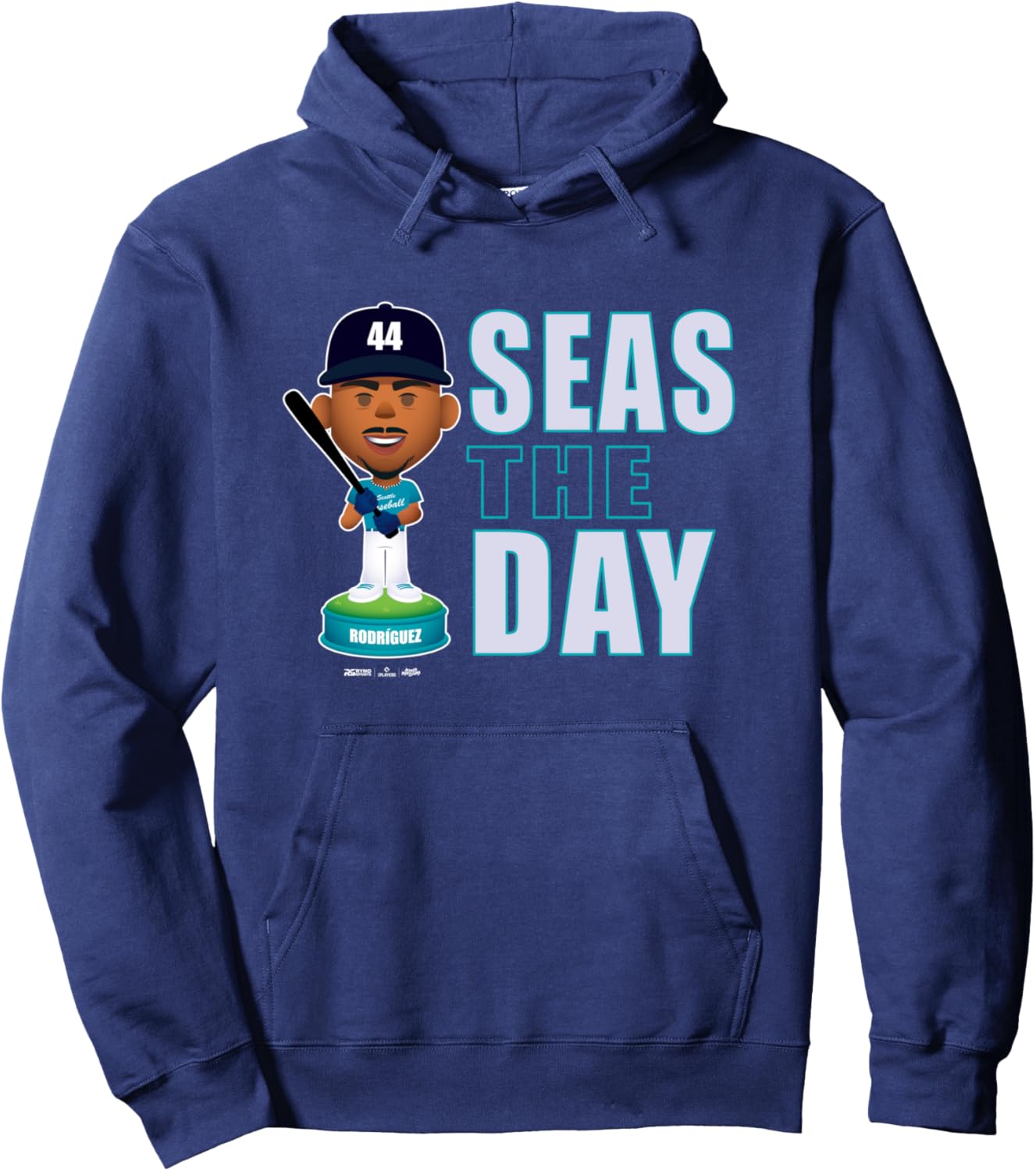 

Худи Julio Rodrguez Seattle Baseball Sea The Day MLBPA, синий Ryno Sports
