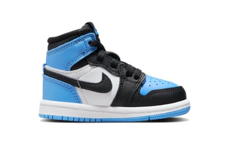 Jordan Air Jordan 1 Обувь для малышей TD, University Blue/Black/White — фото 2