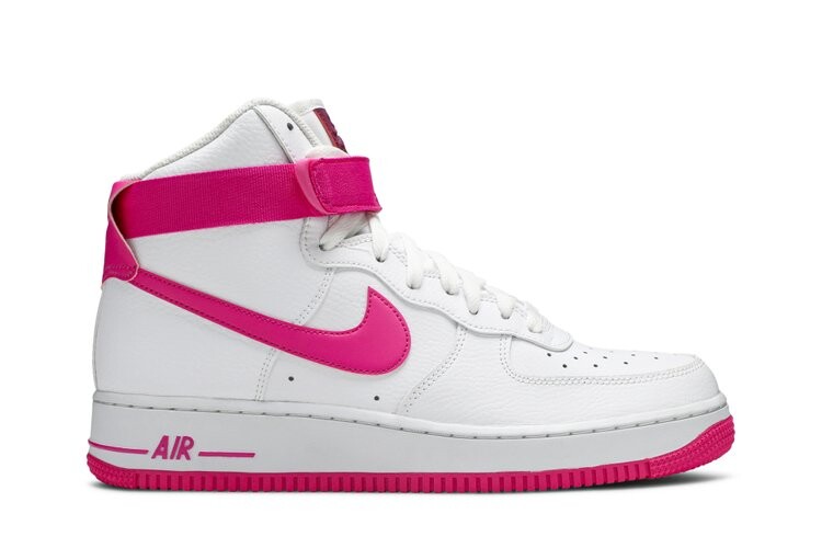 

Кроссовки Nike Wmns Air Force 1 High 'White Fuchsia', розовый