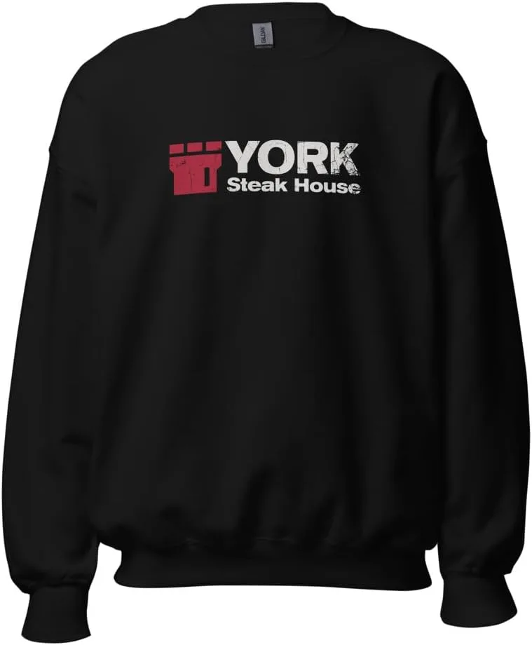 

Футболка Bygone Brand York Steak House Unisex Retro Crewneck черная