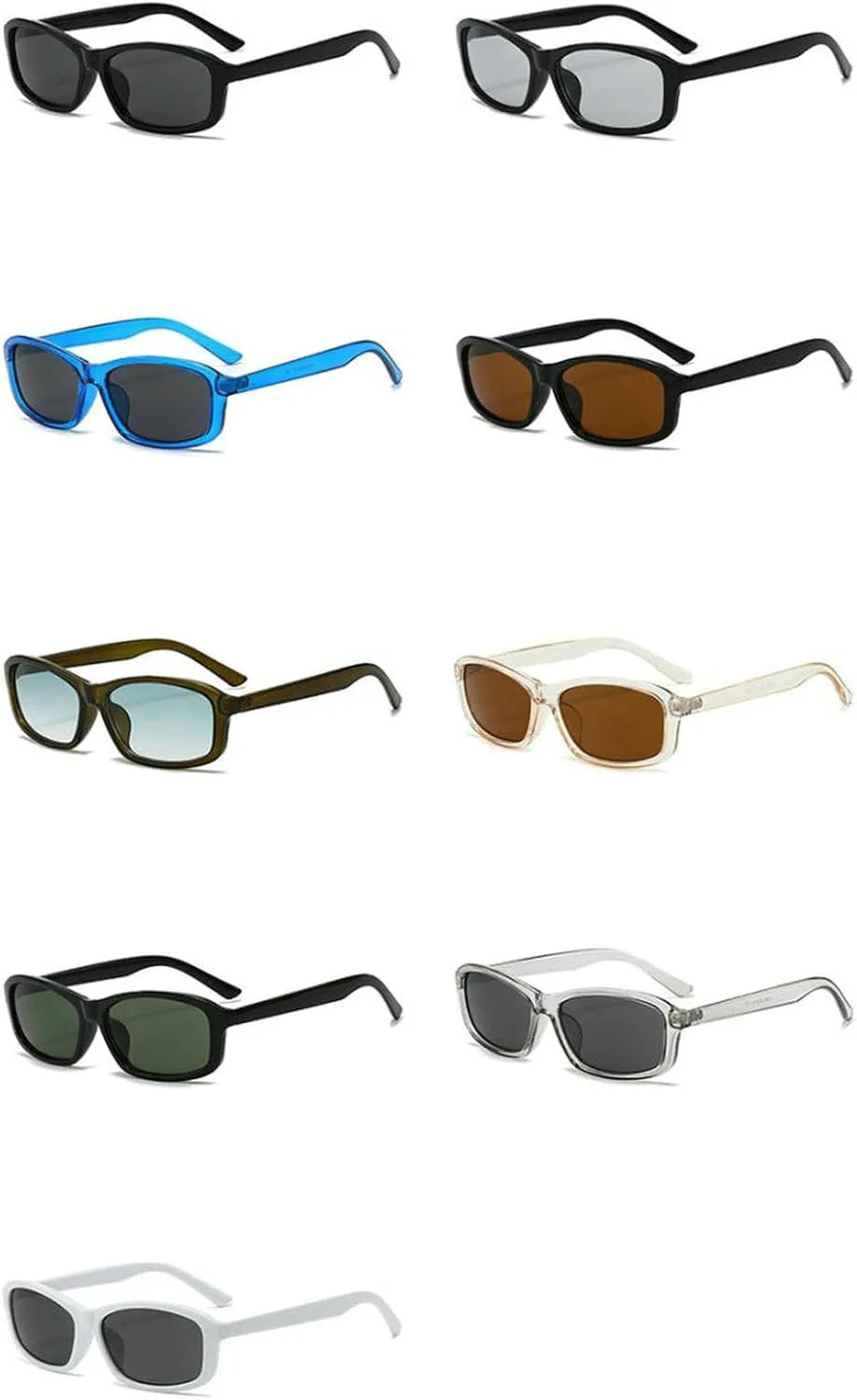 

Солнцезащитные очки COTIA квадратной формы для женщин и мужчин, винтажные, классические, маленькие, прямоугольные, с индивидуальным дизайном, декоративные, Black Tea