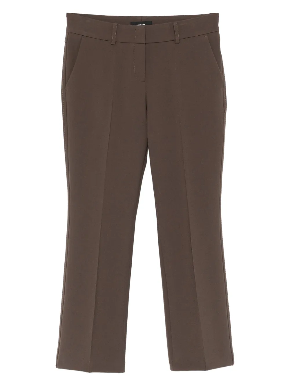 

Укороченные брюки с молниями Cambio, коричневый