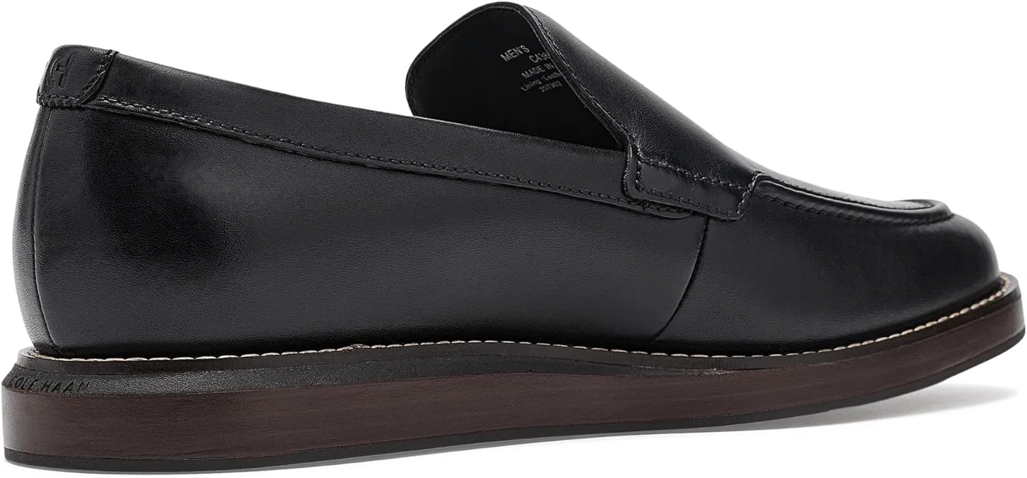 Лоферы из натуральной кожи Cole Haan, Black/Dark Natural/Black — фото 4