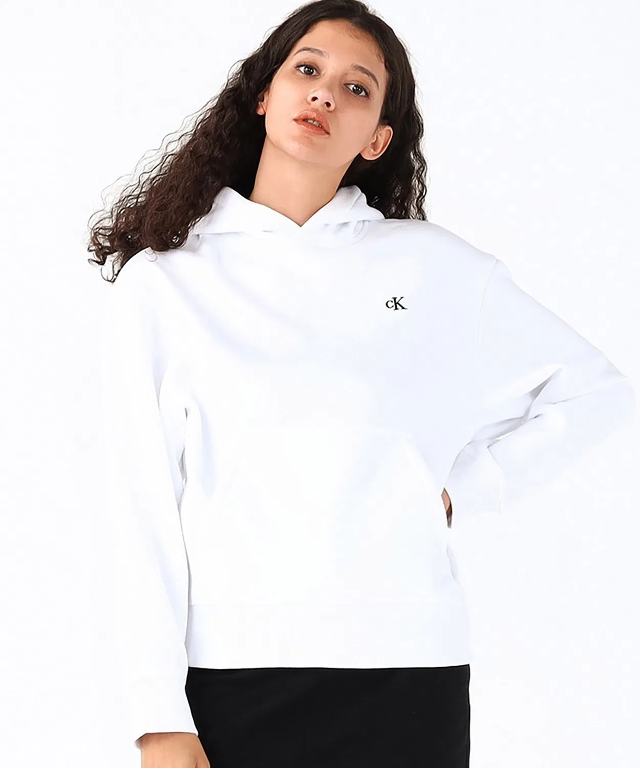 Парка Calvin Klein Jeans с логотипом, белый