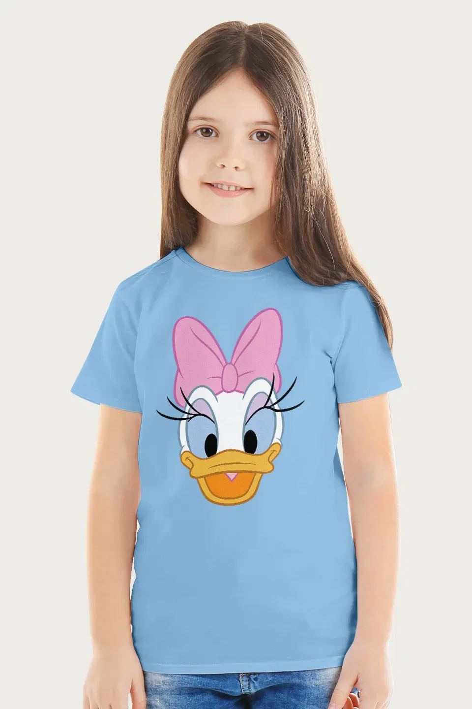 Футболка детская с Дейзи Дак Disney, светло-голубой