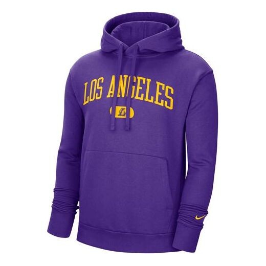 

Толстовка Nike Los Angeles Lakers Pullover hooded Long Sleeves Purple, фиолетовый