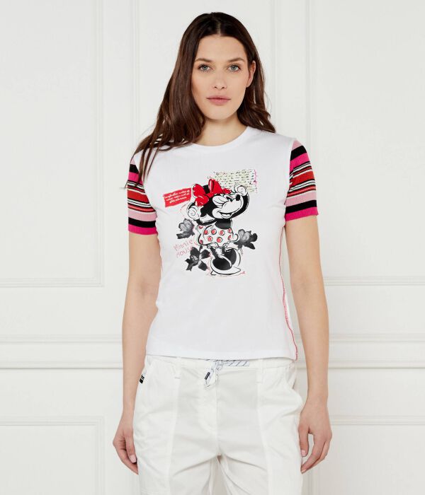 

Футболка Минни Маус Regular fit Desigual, белый