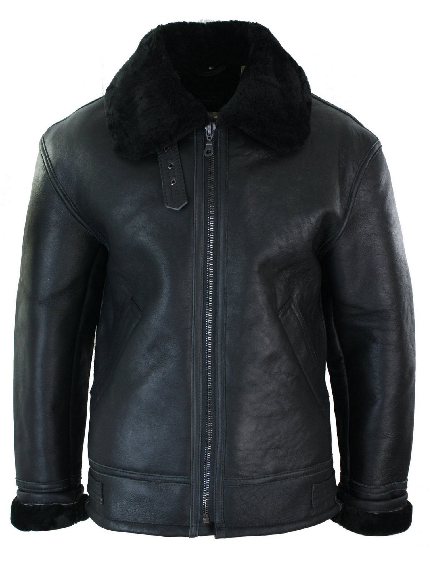 

Пилотная куртка из овчины Sherling Cream B3 TruClothing