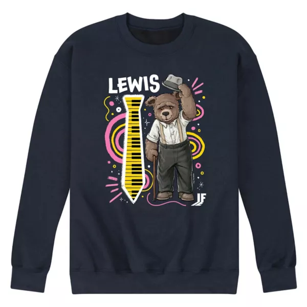 

Мужская флисовая толстовка if lewis Licensed Character, синий