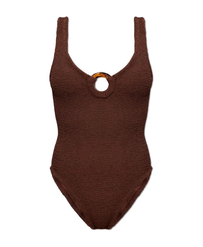 

Цельный купальник Celine Hunza G, коричневый