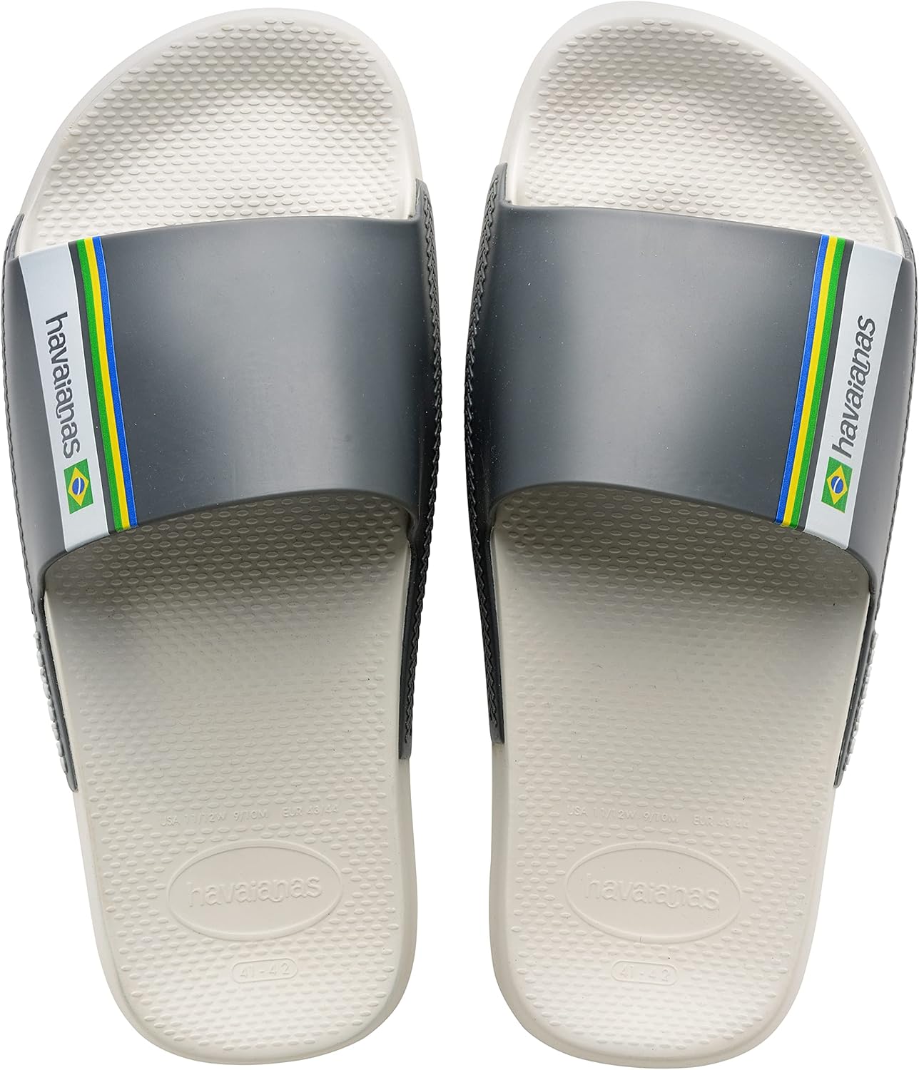 Сандалии Havaianas Slide Brazil унисекс, белый — фото 4