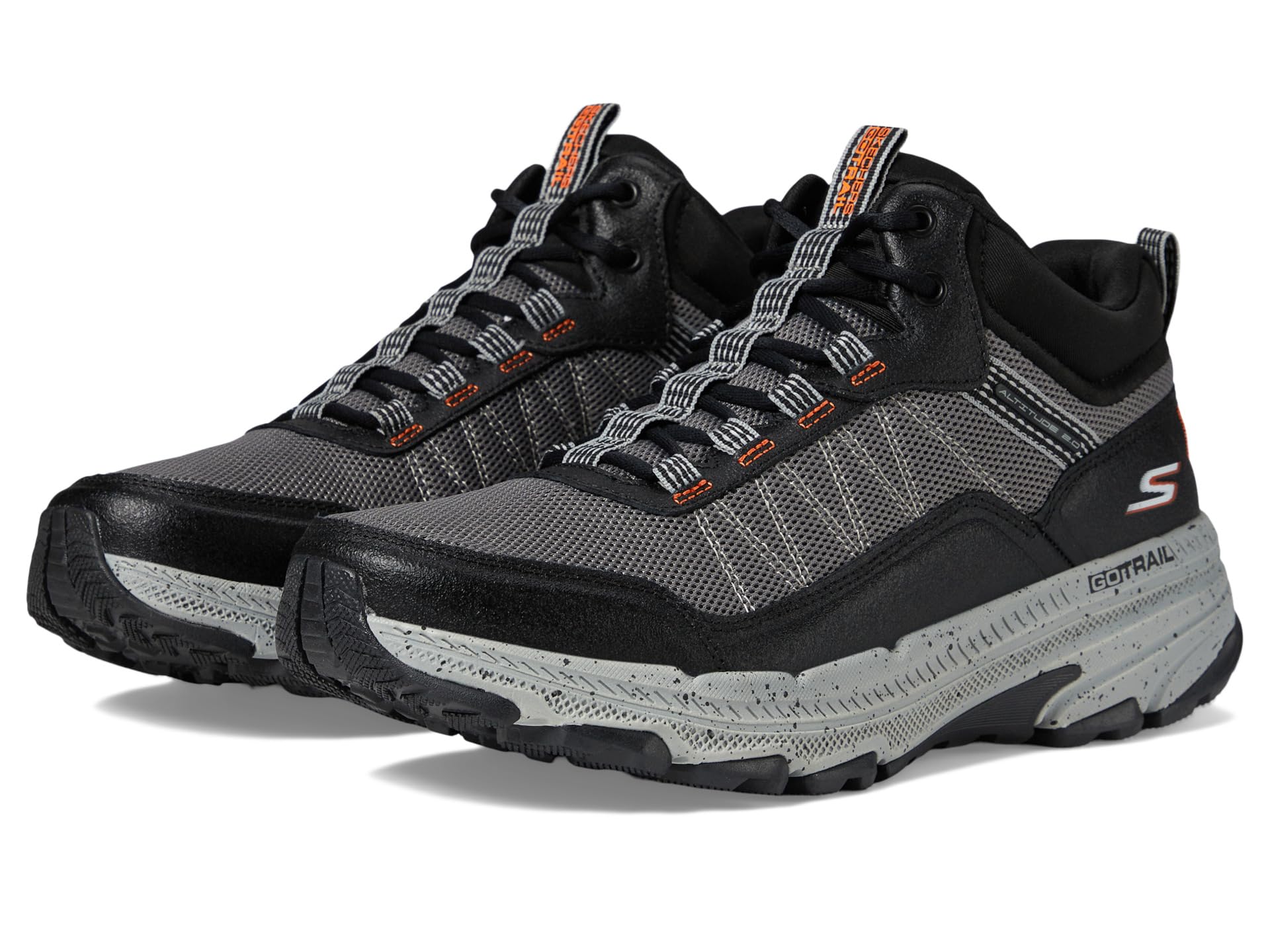 

Кроссовки SKECHERS Go Run Trail Altitude 2.0 - Ridgetop Midtop, Charcoal/Orange