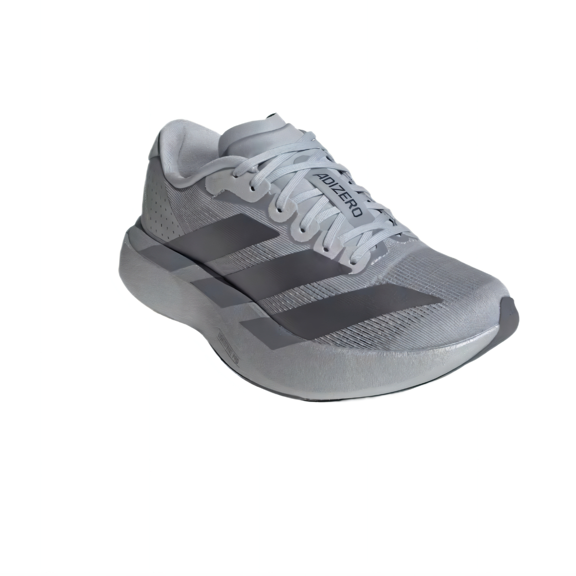 Adidas Adizero Evo SL Low top детские кроссовки для бега Silver Metal/Iron Metal/Gray Metal Unisex — фото 3