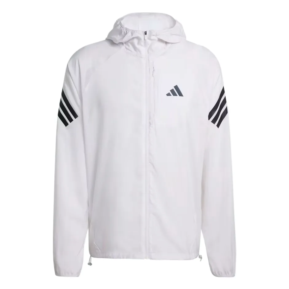 Adidas Куртка мужская белая с капюшоном
