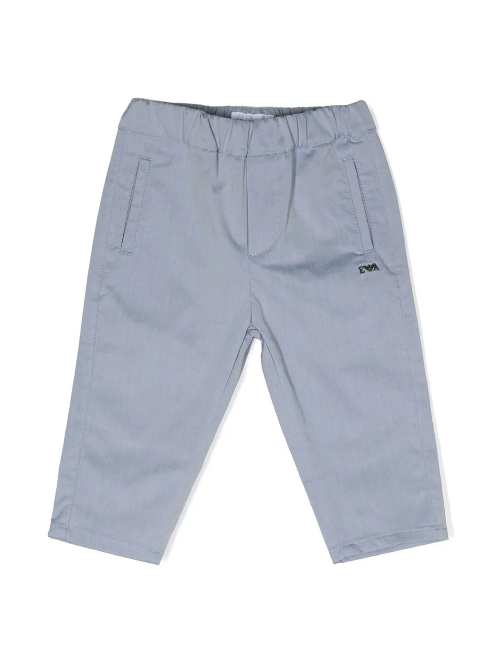 

Брюки строгого кроя Emporio Armani Kids, синий