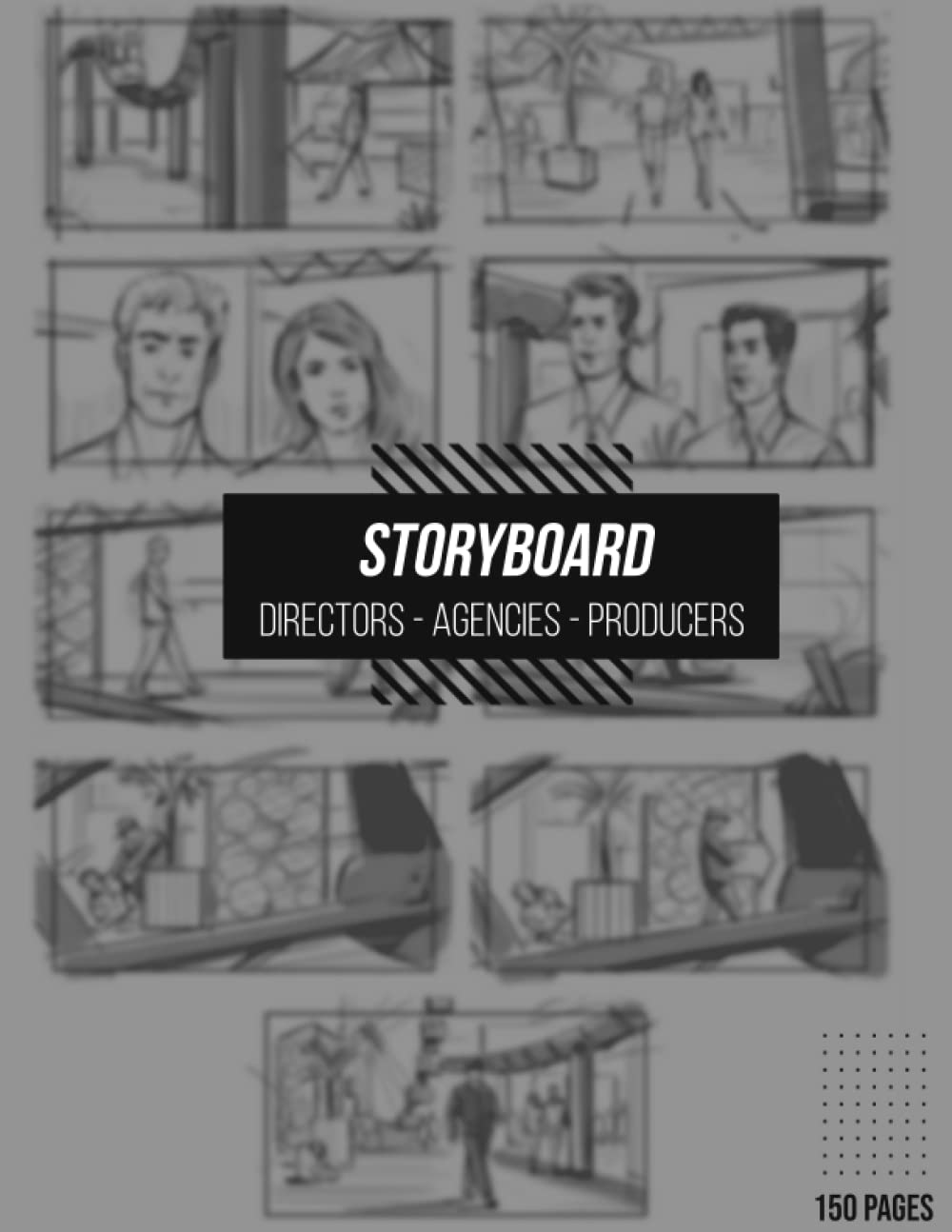 

Storyboard: Sketchbook | 8.5 x 11 Inch | 150 Pages: Sketchpad For Video Clip | Film Directors | Animators | Motion Graphic, and Students (Independently published)