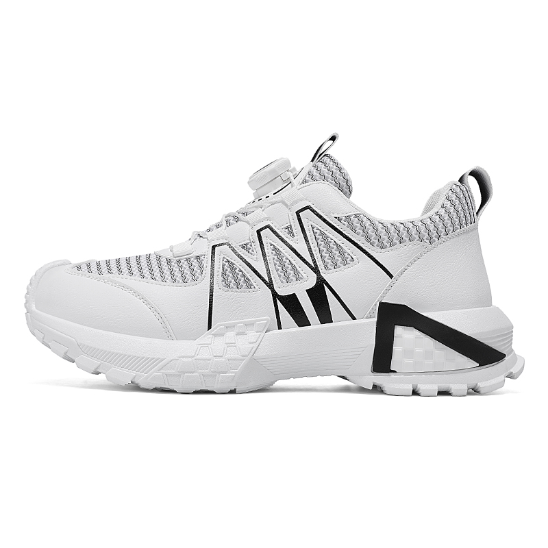 

JANECO Низкие походные туфли мужские бело-серые, цвет White Gray