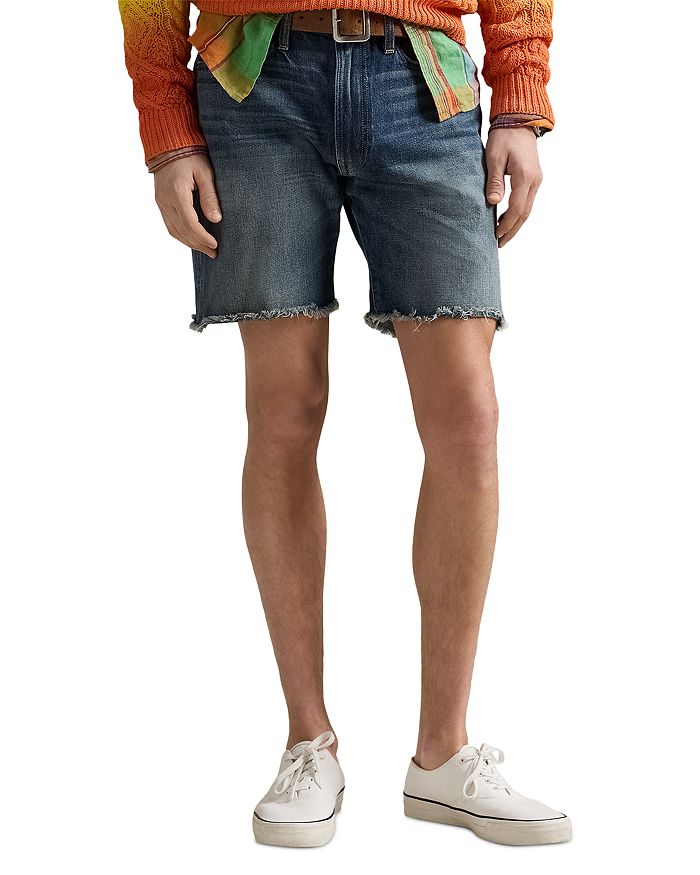 

7,5" Классические джинсовые шорты Vintage Polo Ralph Lauren, синий