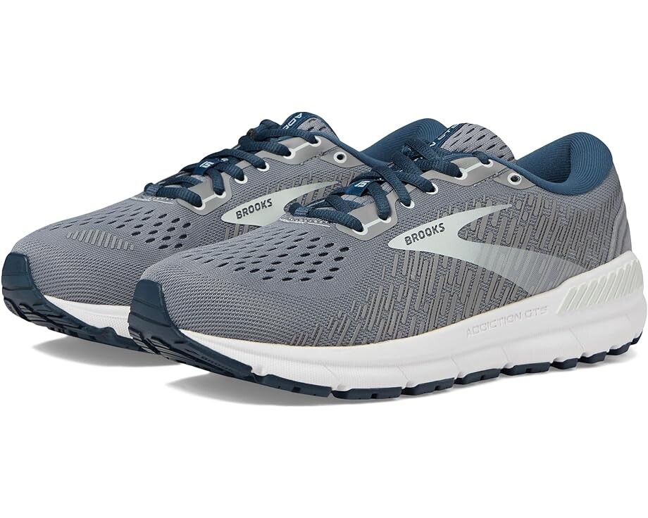 

Кроссовки Brooks Addiction GTS 15, цвет Grey/Navy/Aqua