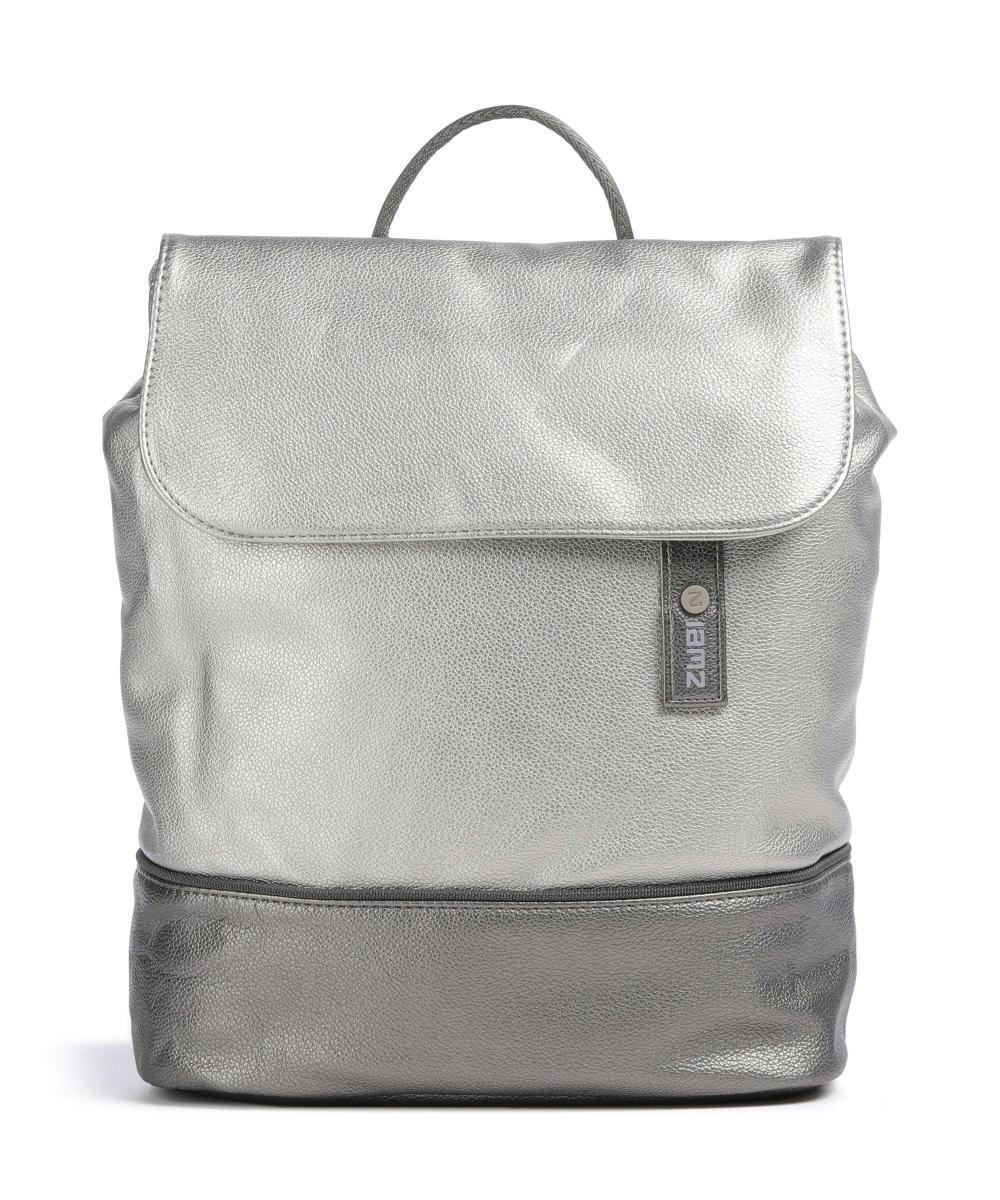 

Рюкзак Jana jr13 из искусственной кожи Zwei, серебряный