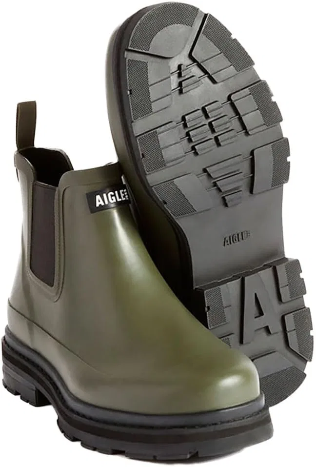 Мужские резиновые ботинки Aigle Soft Rain M2, 2-Avocado Colours — фото 2