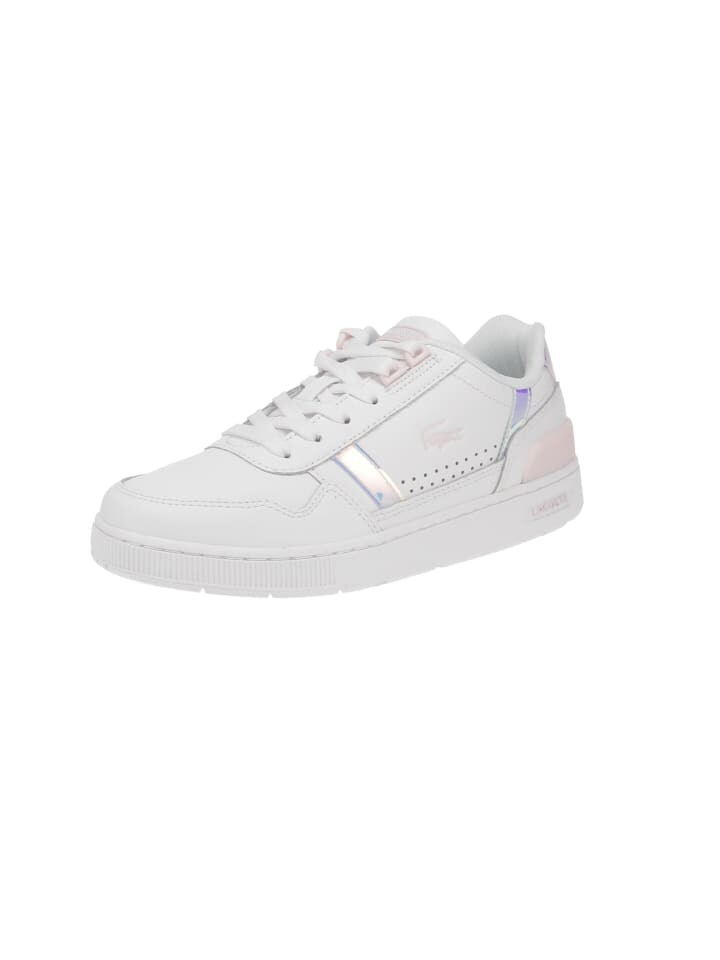 

Кроссовки на шнуровке Lacoste, белый