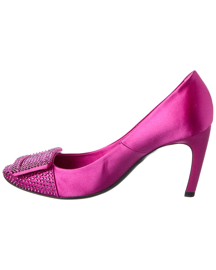Туфли-лодочки Roger Vivier из сатина, розовый — фото 2