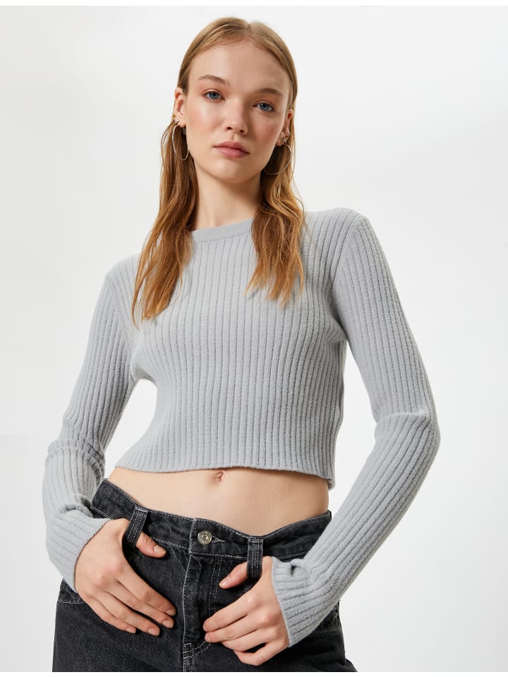 

KOTON Свитер серого цвета