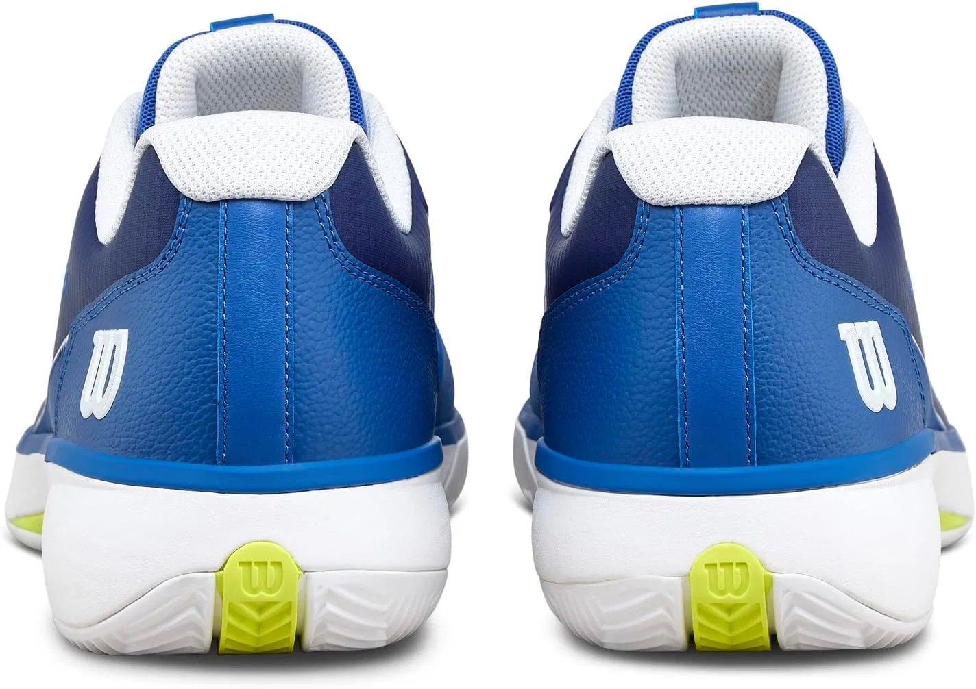 Кроссовки мужские теннисные Wilson Rush Lite 5 Clay, цвет Deja Vu Blue/White/Safety Yellow — фото 3