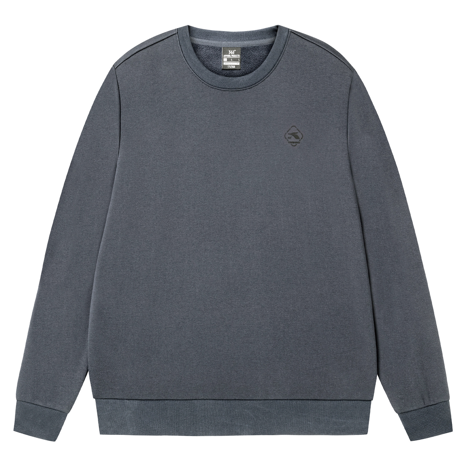

Свитшот Unisex Crew Neck Thickened Heavyweight 361°, gravel серый