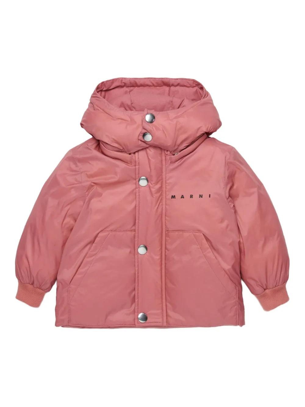 

Куртка с капюшоном Marni Kids, розовый
