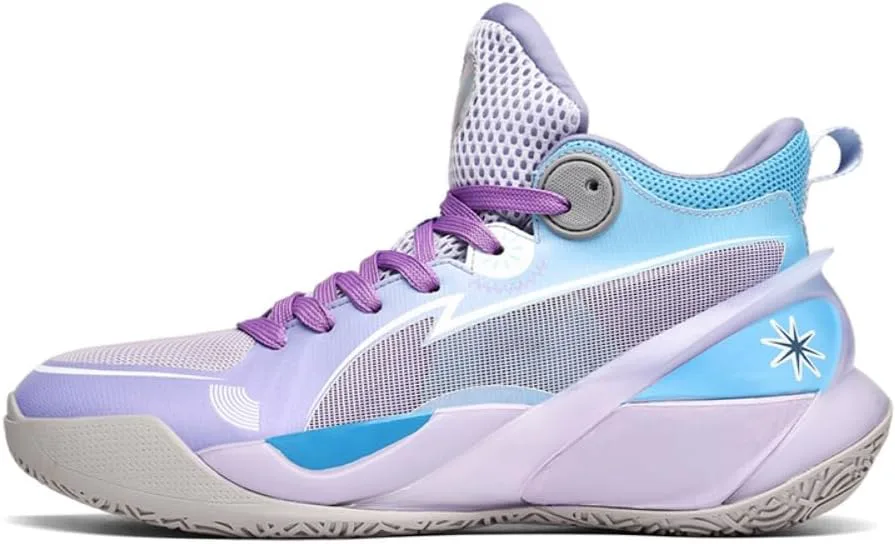 

Мужские кроссовки 2024 года Повседневные дышащие модные беговые спортивные кроссовки Баскетбольные кроссовки AshiLd, фиолетовый