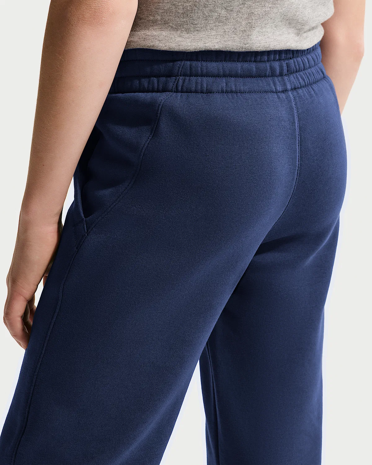 Детские (мальчики) спортивные штаны Nike Soccer Joggers England Club Fleece, Midnight Navy/White — фото 3