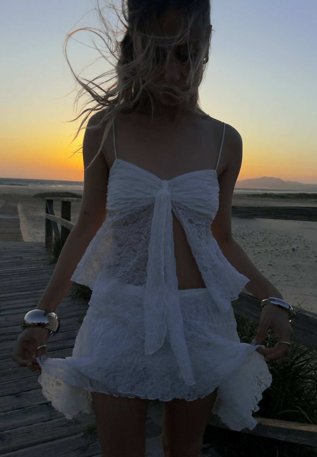 

Юбка А-силуэта Mini skirt Bershka, белый