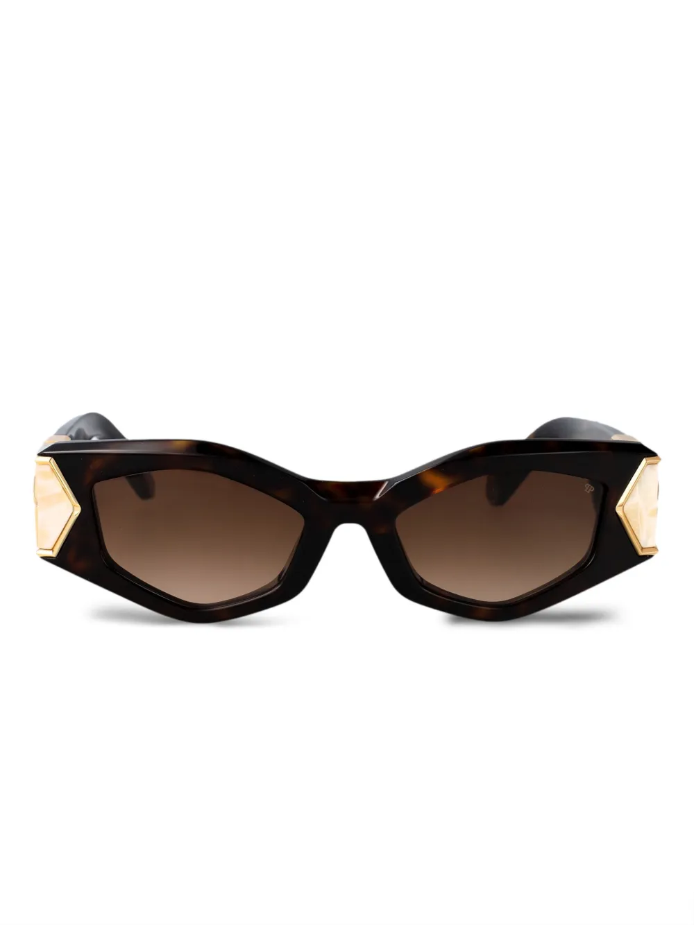 

Солнцезащитные очки SPP136M0722 Гавана Philipp Plein, коричневый