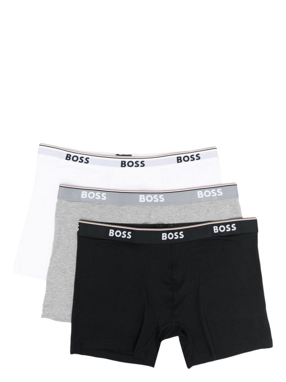 

Комплект из трех боксеров с логотипом BOSS, черный