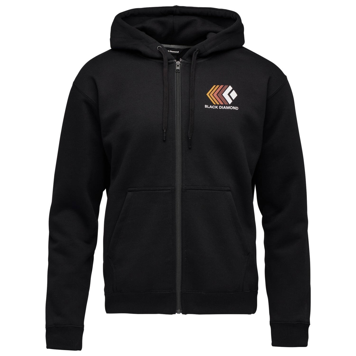 

Толстовка с капюшоном Black Diamond Faded Full Zip Hoody, черный