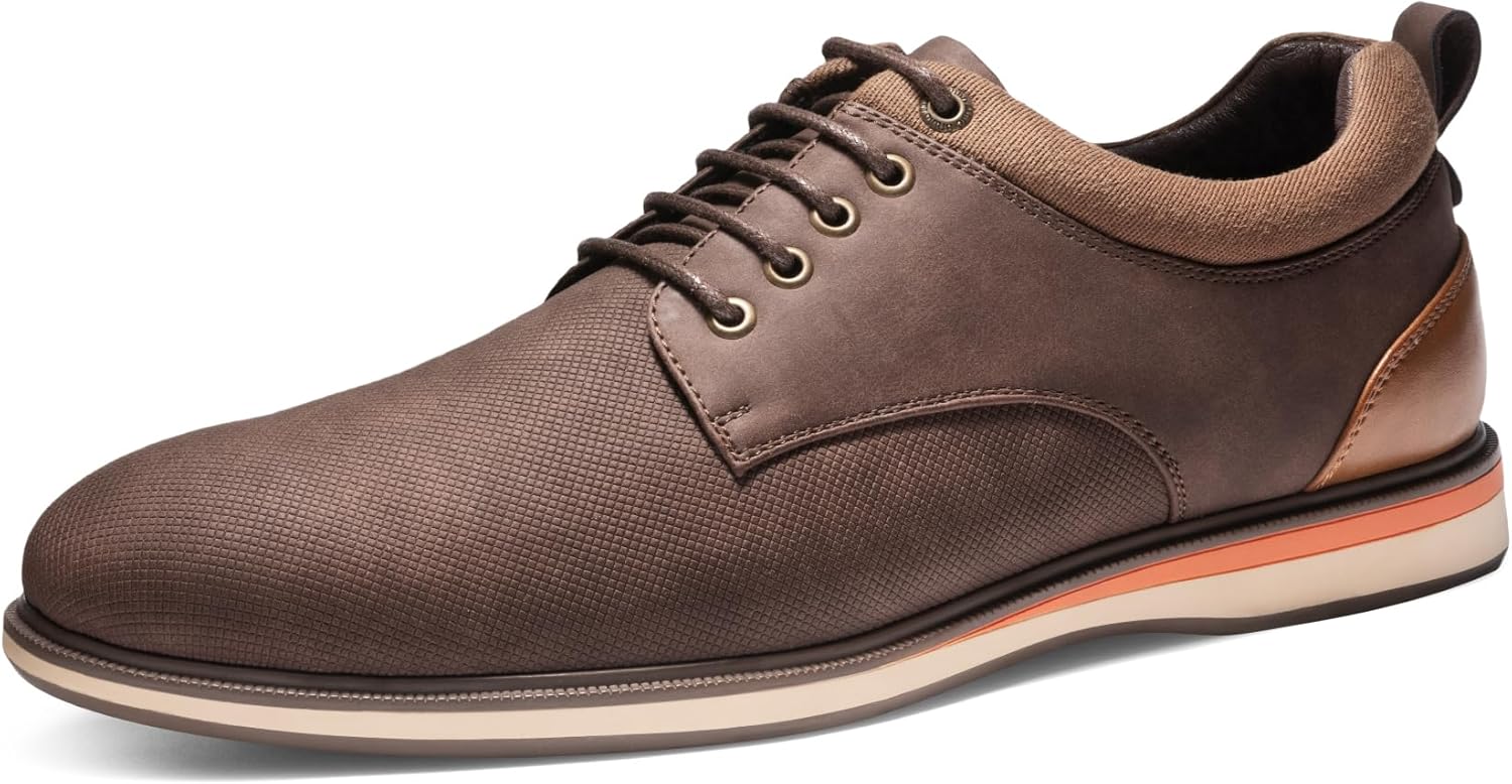 

Мужские классические туфли Bruno Marc, повседневные, деловые, оксфорды, коричневый