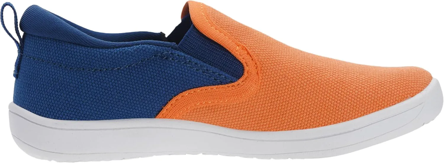 

BRONAX X WHITIN Детские босоножки/кроссовки для малышей с широкой носочной частью | Минималистичные кроссовки для мальчиков и девочек | С нулевым перепадом, оранжевый/синий