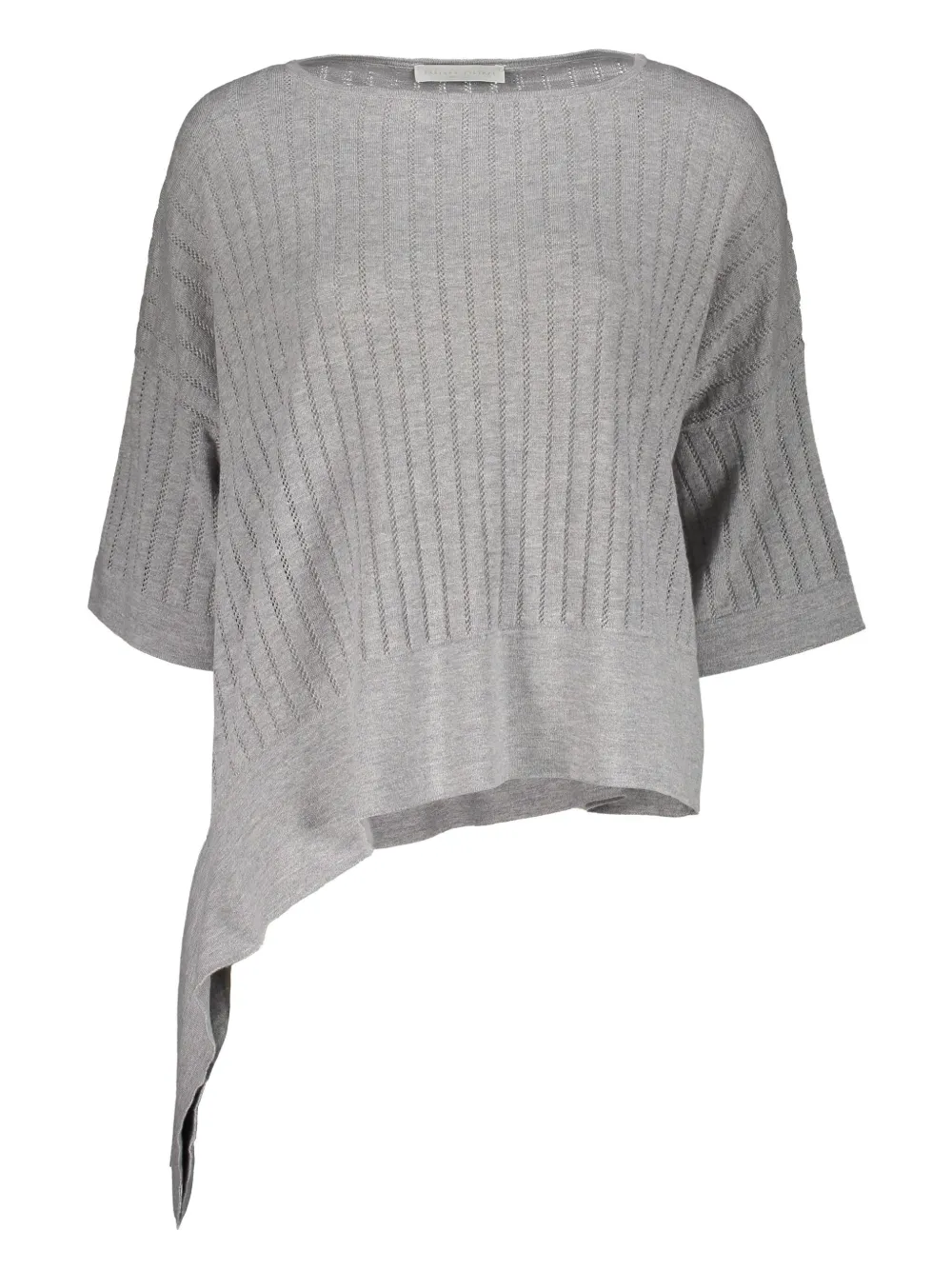 

Джемпер асимметричного кроя Fabiana Filippi, серый