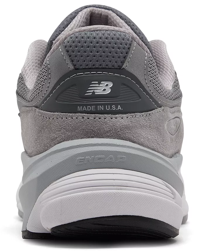 Мужские беговые кроссовки 990 V6 от Finish Line New Balance, серый — фото 3
