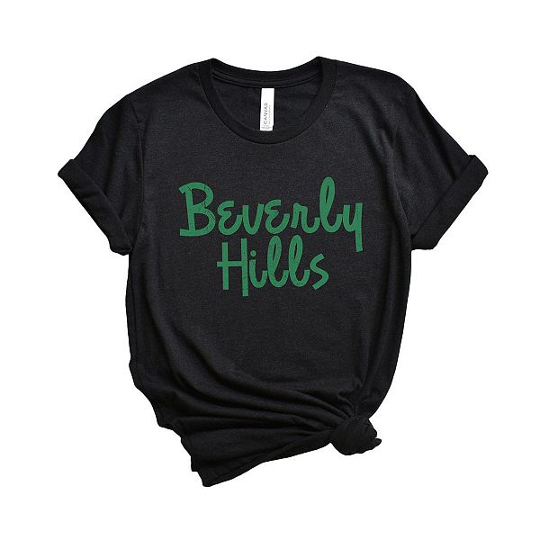 

Футболка с принтом Beverly hills cursive Simply Sage Market, Black